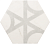 Equipe Carrara Hexagon Flow 17,5х20 см Напольная плитка