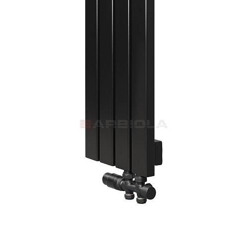 Arbiola Liner V 700-36-14 секции черный вертикальный радиатор c нижним подключением
