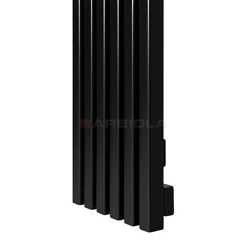Arbiola Ritmo H 700-40-10 секции черный вертикальный радиатор c боковым подключением