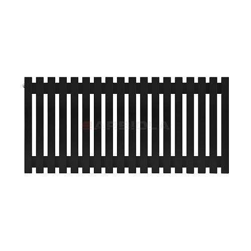 Arbiola Ritmo H 500-40-18 секции черный вертикальный радиатор c боковым подключением