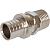 STOUT Переходник 20х2.0x1/2" с наружной резьбой никелированный для труб из сшитого полиэтилена аксиальный