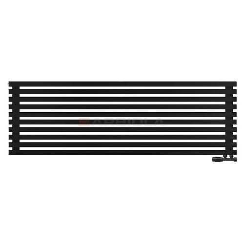 Arbiola Ritmo Gorizont V 2000-40-10 секций чёрный горизонтальный радиатор c нижним подключением