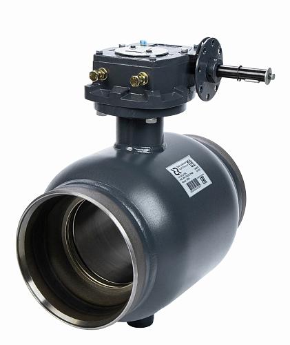 Кран шаровой RJIP Premium WW DN500 PN25 GF (приварной, под привод, стандартный проход) 065N0182GR