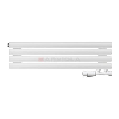 Arbiola Gorizont Iris V 750-42-04 секции белый горизонтальный радиатор c нижним подключением