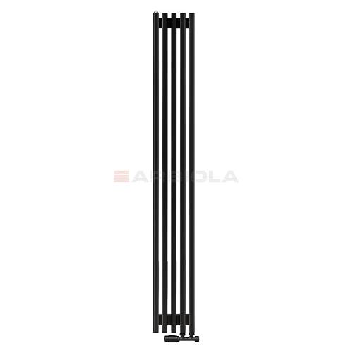 Arbiola Compact V 1500-63-05 секции черный вертикальный радиатор c нижним подключением