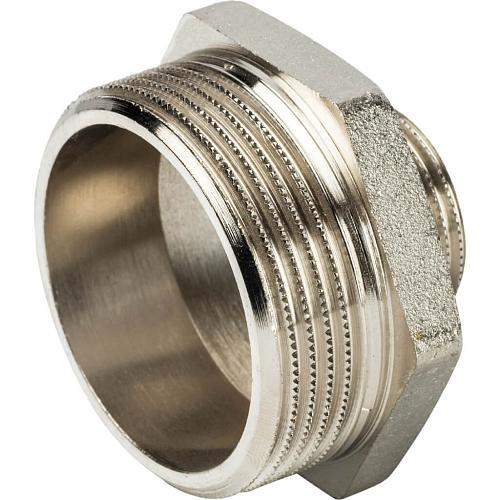 STOUT Ниппель НН переходной никелированный 1"1/2X1