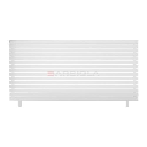 Arbiola Gorizont Liner HZ 2000-36-15 секции белый горизонтальный радиатор c боковым подключением с ножками