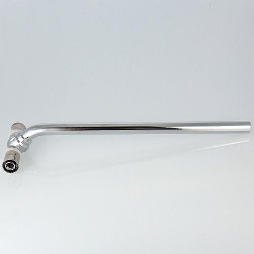 Valtec 15 мм, 16х15х16, 70 см Пресс-фитинг - тройник с хромированной трубкой