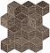 Fap Ceramiche Lumina Glam Caramel Cube Mosaico 22,5×26 см Мозаика