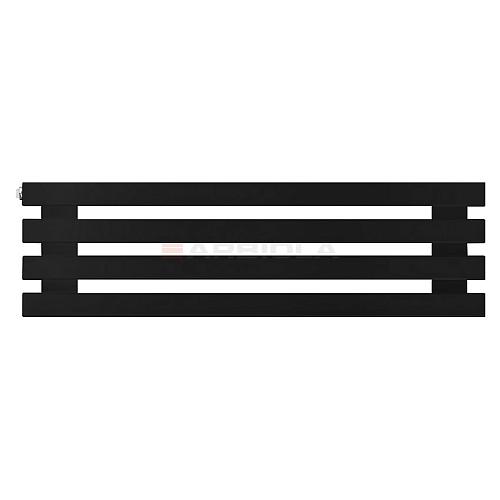 Arbiola Gorizont Ritmo H 750-40-04 секции чёрный горизонтальный  радиатор c боковым подключением