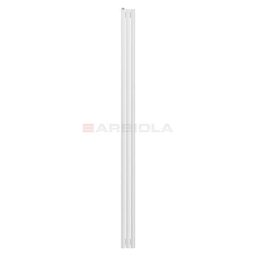 Arbiola Iris 42 H 2500-42-03 секции белый вертикальный радиатор c боковым подключением
