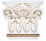 Infinity Ceramic Tiles Vaticano Capitel-1 Oro 18.5x20 декоративный элемент