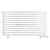 Arbiola Gorizont Ritmo VZ 1250-40-12 секций белый горизонтальный  радиатор c нижним подключением (на ножках)