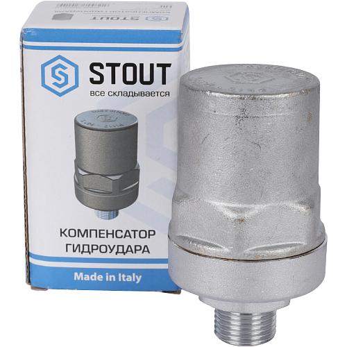 Stout Компенсатор гидроудара 1/2" НР