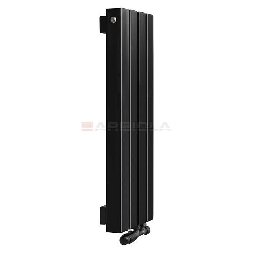 Arbiola Mono V 750-60-23 секции черный вертикальный радиатор c нижним подключением