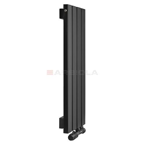 Arbiola Liner V 750-36-20 секции черный вертикальный радиатор c нижним подключением