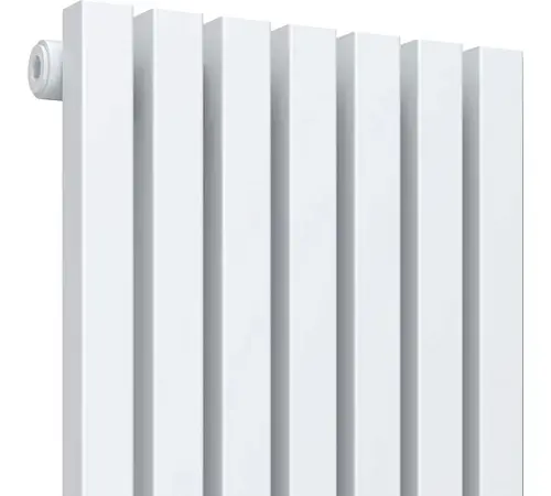 КЗТО QUADRUM 30 V 1-1750-10 R RAL1T104S9016 Радиатор (белый муар) с нижним подключением
