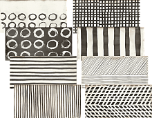 Iris May Dec. Graphite mix 10x20 см Настенная плитка