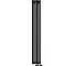 КЗТО QUADRUM 30 V 1- 1750-6 R RAL1T103S9005 Радиатор (черный матовый муар) с нижним подключением