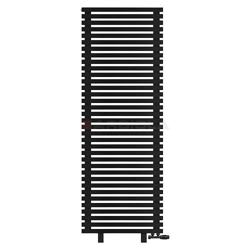 Arbiola Gorizont Ritmo VZ 700-40-35 секций чёрный горизонтальный  радиатор c нижним подключением (на ножках)