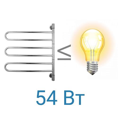 Energy U-chrome G3 770x635 Электрический  полотенцесушитель