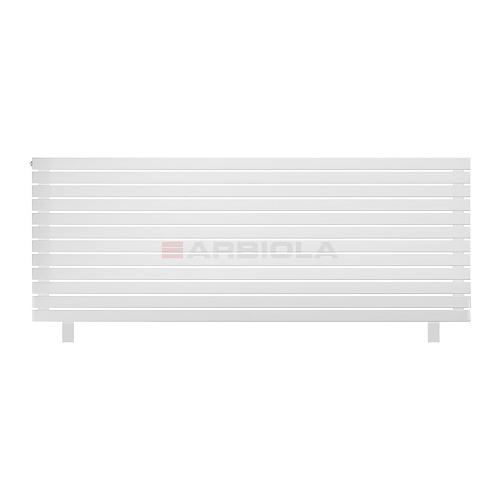 Arbiola Gorizont Liner HZ 2200-36-12 секции белый горизонтальный радиатор c боковым подключением с ножками