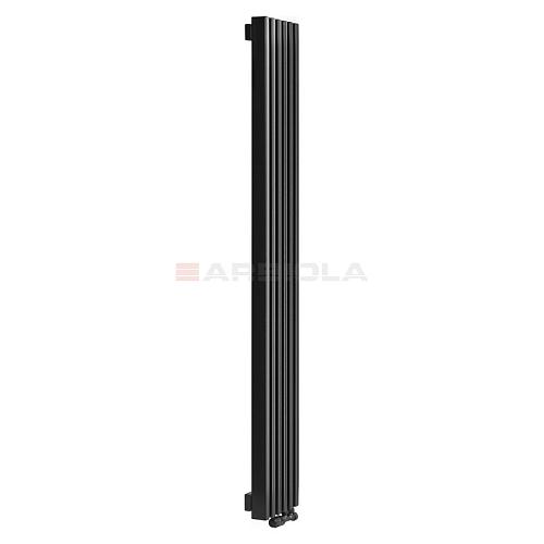 Arbiola Compact V 1800-63-15 секции черный вертикальный радиатор c нижним подключением