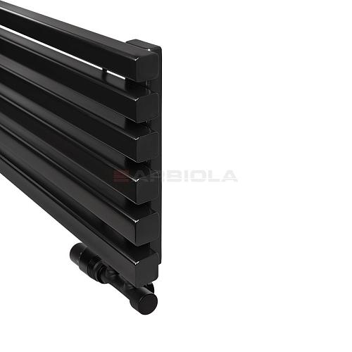 Arbiola Gorizont Ritmo V 500-40-02 секции чёрный горизонтальный радиатор c нижним подключением