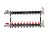 ROMMER Коллектор из нержавеющей стали в сборе с расходомерами 10 вых.