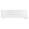 Arbiola Gorizont Ritmo VZ 1500-40-09 секций белый горизонтальный  радиатор c нижним подключением (на ножках)