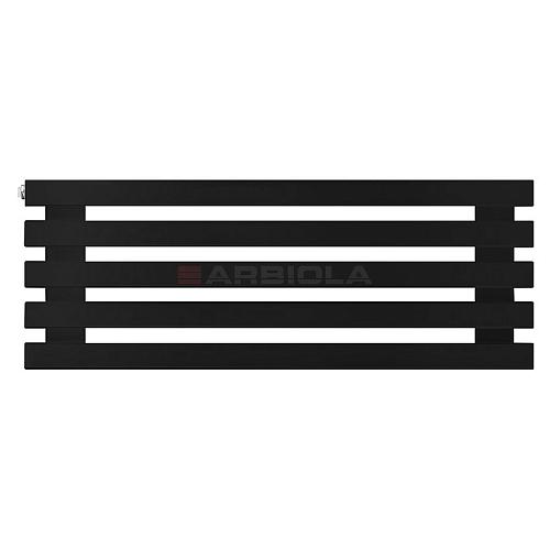 Arbiola Gorizont Ritmo H 700-40-05 секций чёрный горизонтальный  радиатор c боковым подключением