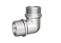 Углы 90° наружная резьба равнопроходные никелированная латунь Углы 90° наружная резьба равнопроходные никелированная латунь