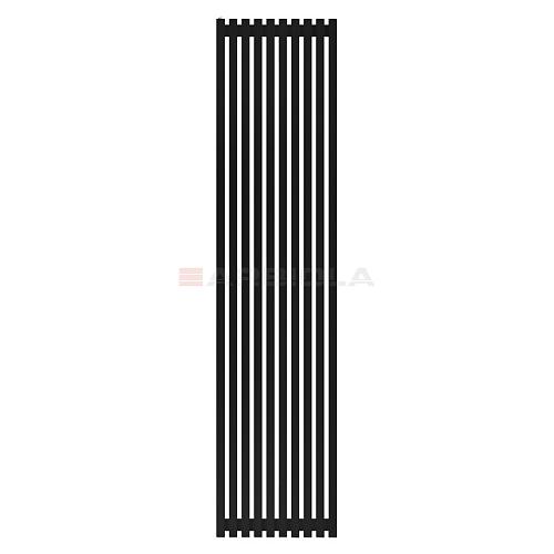 Arbiola Ritmo H 2500-40-10 секции черный вертикальный радиатор c боковым подключением