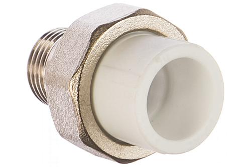 Valfex Муфта НР 25 x 3/4''  усиленная комбинированная разъёмная (американка)
