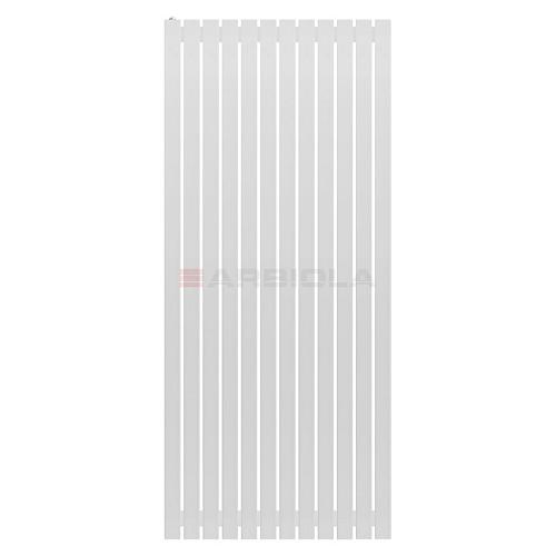 Arbiola Mono H 1750-60-12 секции белый вертикальный радиатор c боковым подключением